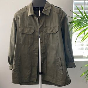 Olive Green Utility Shirt